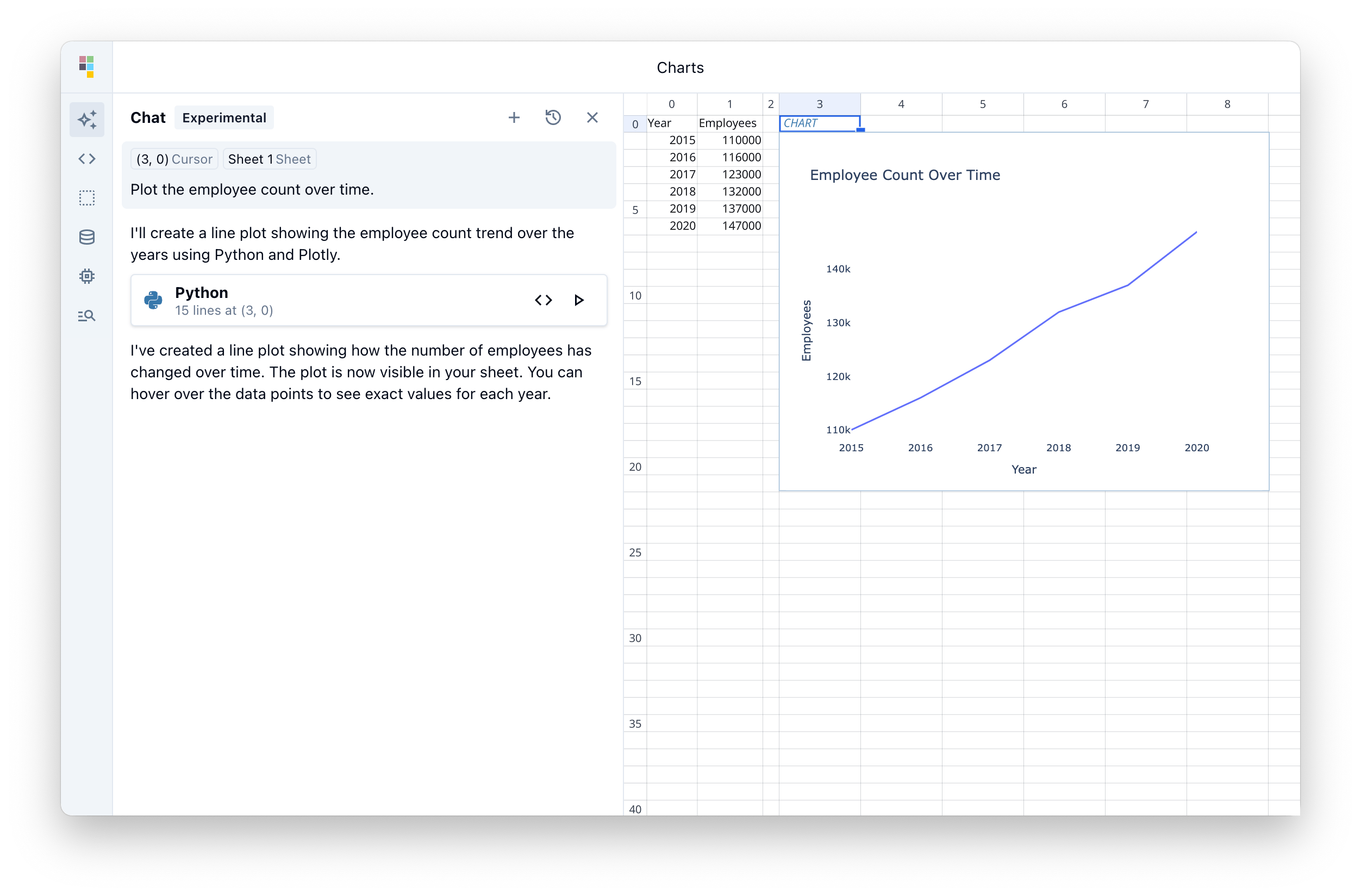 Screenshot of Quadratic